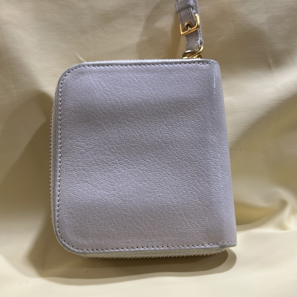 Nwot Miu Miu Two-Fold White Wallet - image 4